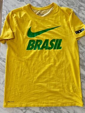 Nike Brasil National Soccer Team T Shirt